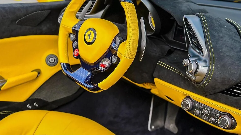 Ferrari 488 Spyder Rental