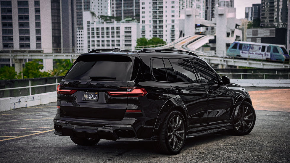 BMW X7 Black 